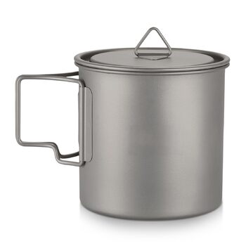 Ультралегка кружка зі складною ручкою. Портативна чашка для води, призначена для кемпінгу, пікніка. Легка та стійка до корозії, підходить для кемпінгу, походів, трекінгу та домашнього використання.