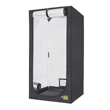 Гроубокс Палатка для вирощування в приміщенні Шафа для індор-гроуінгу Nylon 420D Надміцна, 60x60x140