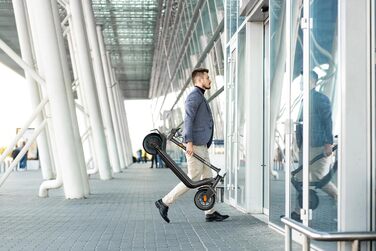 Електросамокат Odys з допуском до дорожнього руху (залежно від моделі, запас ходу до 75 км та нахил 25 відсотків, з підвіскою або без неї, вантажопідйомність 120 кг, пневматичні шини, дисплей, застосунок) електричний самокат, електричний самокат, запас хо