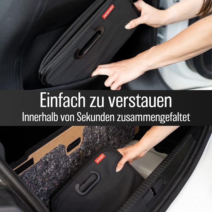 Автомобільна сумка для багажника складна - посилена та міцна - сумка-органайзер для багажника для практичного зберігання - протико