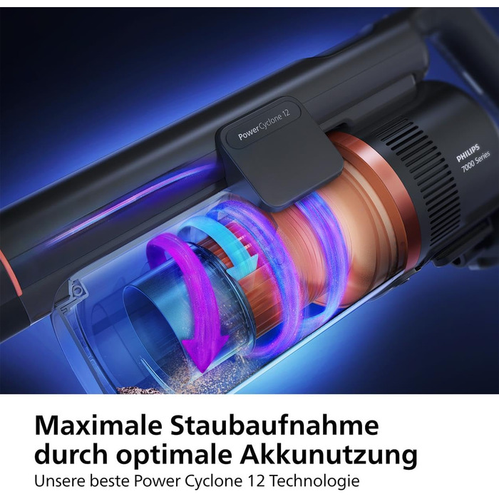 Акумуляторний пилосос 8000 серії Aqua Plus, пилосос та миття, PowerCyclone 12, час роботи до 80 хв, точна світлодіодна насадка, ци