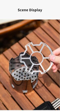 Набір для гніздування Keith Titanium Ti3070 - надлегка титанова пляшка, чашка та дров&39яна піч без пластику з полотняною сумкою для перенесення - міцний, портативний та екологічно чистий для кемпінгу, походів та