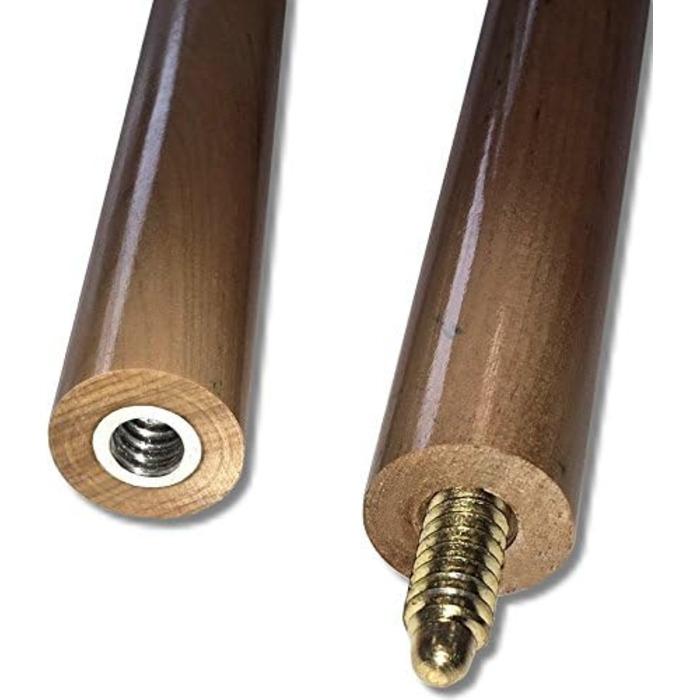 Більярдний кий Wagner Automaten 2xBilliard, двосекційний ECO, чудового вигляду 10 змінних гвинтів, шкіряний, чорно-синій