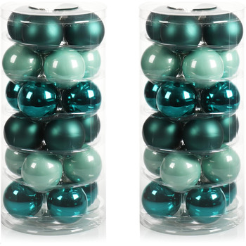 Різдвяні кульки набір з 48 шт com-four