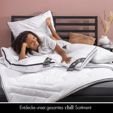 Подушка для шиї 40x80 см - Дихаюча, миється та 100 веганська подушка для сну Зручна подушка для шиї для сну на спині, животі та на боці Подушка для шиї 40 x 80 см