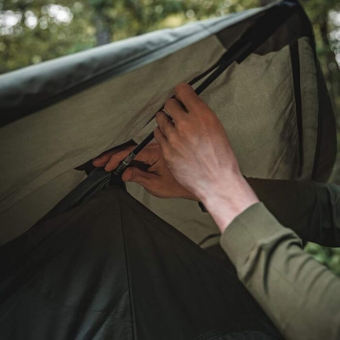 Намет кемпінговий квадратний 4-місний Gazelle Tents T4 Hub GT400GR – швидке встановлення 90 с, знімна підлога, водонепроникний, UV-захист