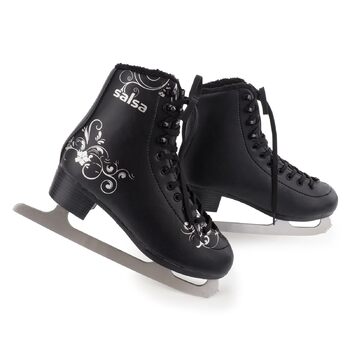 Жіночі ковзани BAUD з підкладкою чорні 37-41