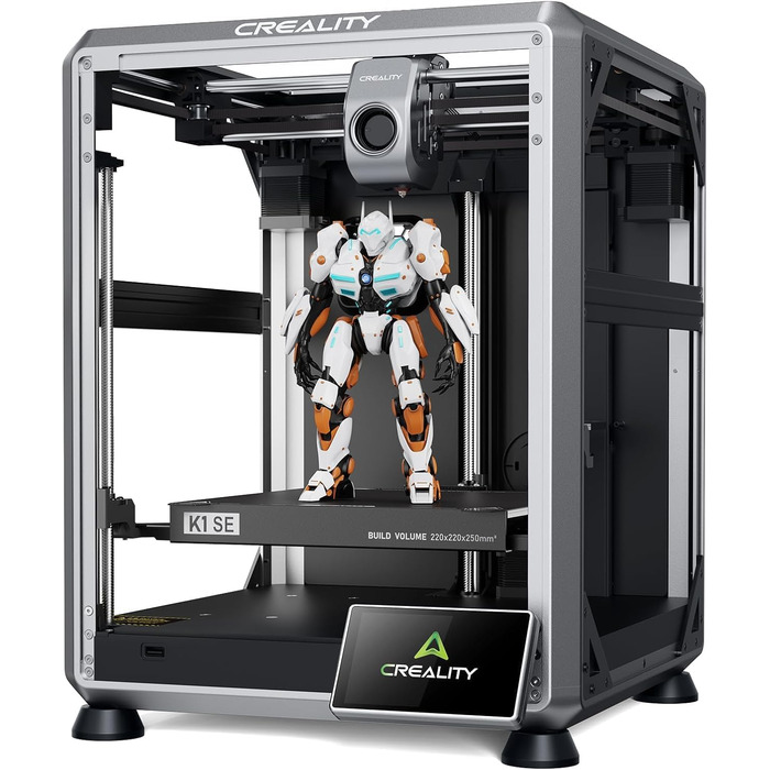 Принтер Creality K1 SE, найновіший швидкісний 3D-принтер 2024 року, зручний для саморобки, максимальна швидкість 600 мм/с. Повніст