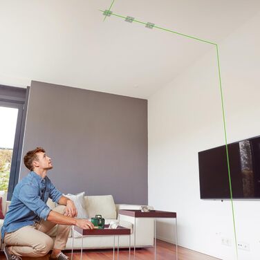 Хрестовий лазерний рівень Bosch AdvancedLevel 360 (зелений)