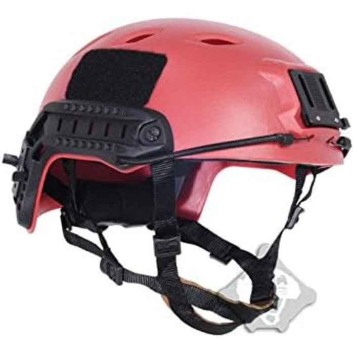 Універсальний тактичний легкий шолом OPS Fast Base ABS Jump Military RED L/XL TB285