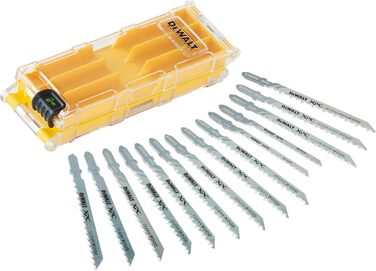 Набір полотен для лобзиків DeWALT DCS334N-XJ та XPC (HCS, 14 шт., з DT2209 x3, DT2205 x3, DT2213 x3, DT2216 x2, DT2218, DT2217, DT