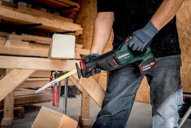 Акумуляторна пила Metabo SSEP 18 LT - 601616850 - 18 В - Ідеально підходить для важкодоступних місць - Без акумулятора та зарядног
