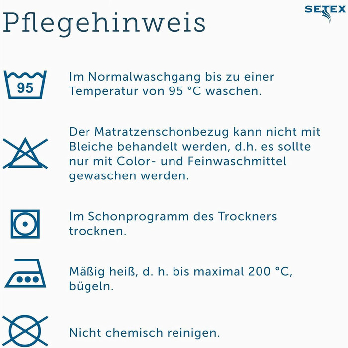 Чохол для матраца SETEX Molton, 140 x 200 см, кутові гумки, 100 бавовна, базовий, натуральні кольори 1607140200001001