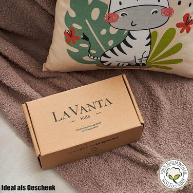 Високоякісна бавовна Дитячі наволочки 40х40 (набір 4) Чарівні тваринні мотиви Носоріг Леопард Панда Коала Німецька якість Стильне