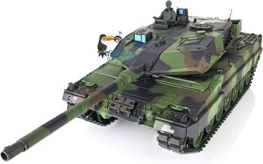 Радіокерований танк Leopard 2A6 RC 1/16, 2.4 GHz, з функцією стрільби (6 мм)