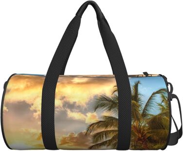 Велика дорожня сумка Гавайський захід сонця Легка та міцна Ідеальний подарунок для походів, відпусток, ділових поїздок та іншого