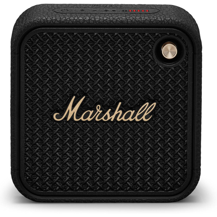 Бездротова Bluetooth-колонка Marshall Willen II, понад 17 годин без підзарядки, водонепроникна за стандартом IP67 - чорний і латун