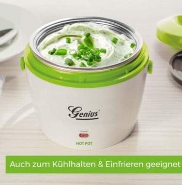 Геніальний гарячий горщик Підігрівач їжі Ємності для підігріву Теплові контейнери Підігрівач супу