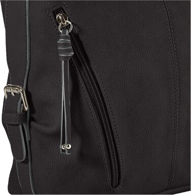 Жіноча сумка через плече середнього розміру 33x15,5x28,5 чорна