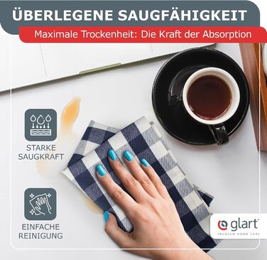 Набір з 10 чайних рушників рушники кухонні, 50х70 см, 100 бавовна Oeko-TEX Standard 100, сірі, попередньо випрані, серветки для ку