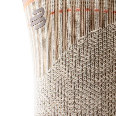 Наколінник BAUERFEIND для походів На відкритому повітрі, 1 унісекс-наколінник для походного спорядження, можна носити праворуч та ліворуч, індивідуально регульований ремінь, мериносова вовна