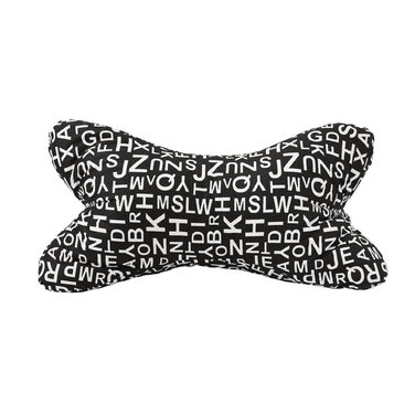 Подушка для читання 43 x 23 см Велика подушка для шиї Подушка для читання, яку можна прати (чорна - класична)