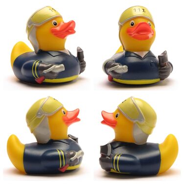 Пожежна служба Rubber Duck I Squeaking Duck I Squeaking Duck I Подарунок для пожежників