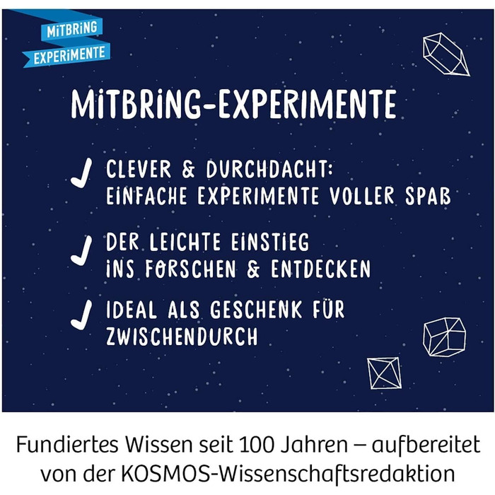 Набір для експериментів Crystal Breeding KOSMOS, вирощування кристалів