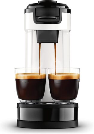 Кавоварка Philips Senseo Switch з фільтром і капсулами, технологія приготування 2-в-1, ємність для води 1 л, 7 чашок за один раз,