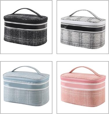 Водонепроникний органайзер для дорожньої косметики з великим простором для жінок, синій, один розмір