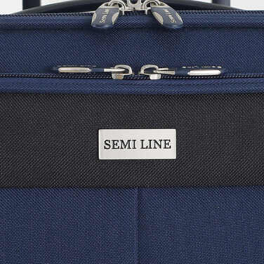 Валіза Semi Line 24' (M) Blue/Green Lines (T5755-2)