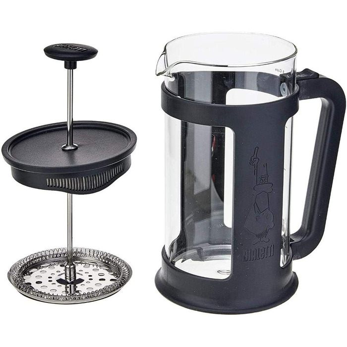 Розумна кавоварка Bialetti French Press Black One Size, 1.0 літра