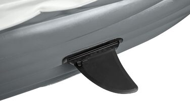 Каяк Hydro-Force Rapid Elite для 2 осіб Надувний човен з ручним насосом, веслами, сидіннями, ластами та сумкою для зберігання, двомісний Graue Sitze