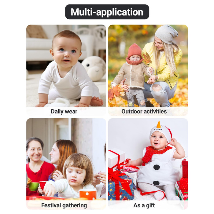 Дитячий зимовий комбінезон з капюшоном, зимовий комбінезон для хлопчиків та дівчаток, комбінезон з довгими рукавами, теплий одяг, подарунок, 9-12 місяців (), чорний