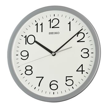 Настінний годинник Seiko, сірий