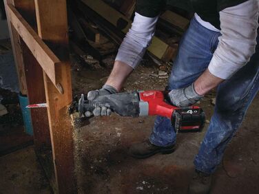 Акумуляторна зворотно-поступальна пила 18,0 Вольт, 18 В, багатофункціональна, голий блок M18BSX-0, 8500489