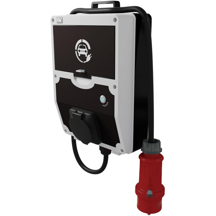 Мобільна настінна зарядна станція Doktorvolt 11kw тип 2 зарядний пристрій для електромобілів e-car CEE штекер 16A