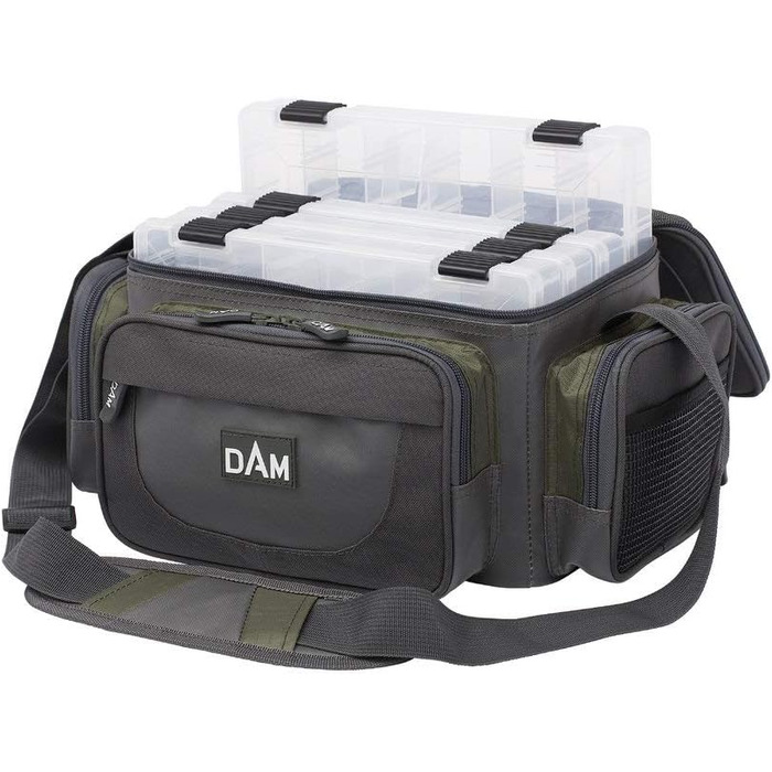 Сумка для риболовлі на спінінг з 4 ящиками для наживок (27x18x5см)