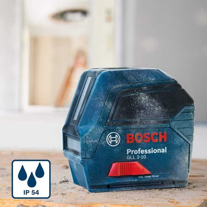 Лінійний лазерний рівень Bosch Professional GLL 2-10