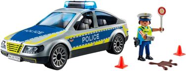 Патрульний автомобіль поліції З фігуркою поліцейського Машинка з проблесковим маячком Для дітей від 4 років 71729