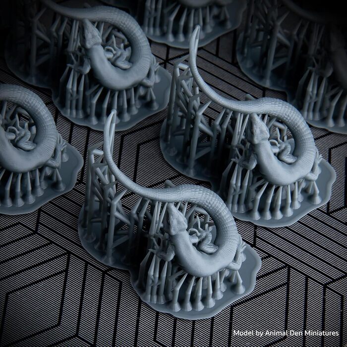 Принтер, настільний полімерний принтер із 7-дюймовим монохромним РК-дисплеєм 9K, підключенням до Wi-Fi, системою простого вирівнюв