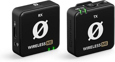 �DE Wireless ME TX Ультракомпактна бездротова мікрофонна система, технологія GainAssist і радіус дії 100 м для запису відео, інтер