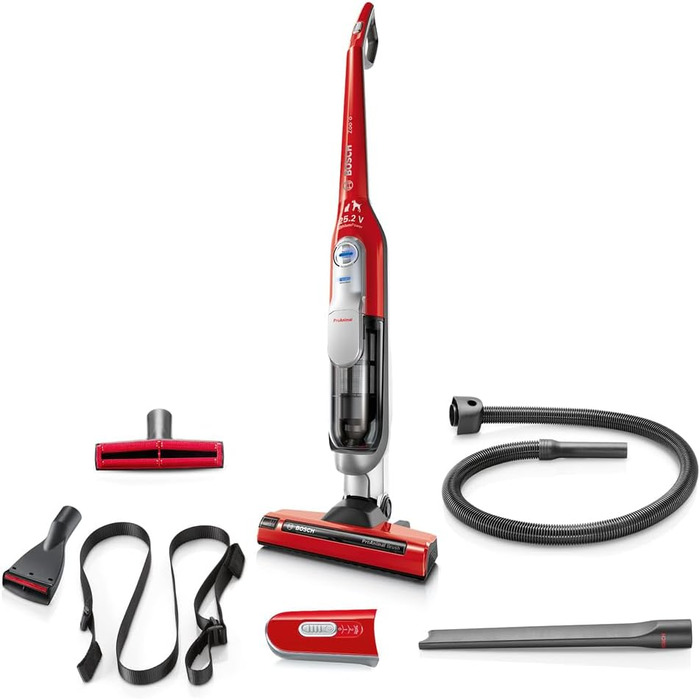 Акумуляторний пилосос Bosch Athlet Zoo'o BCH6ZOOO, пилосос для домашніх тварин, без мішка, ідеально підходить для прибирання шерст