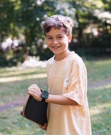 Водонепроникний дитячий годинник-телефон - 4G, дзвінки, повідомлення, шкільний режим, функція SOS, GPS, камера, крокомір - 2 роки гарантії (ЧОРНИЙ) BLACK X6, 6 Play -