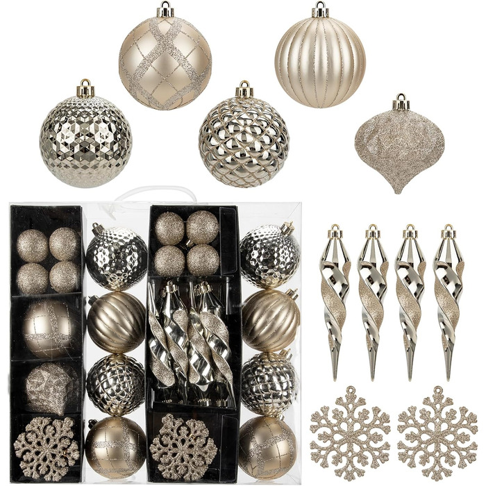 Набп різдвяних кульо 50 шт Briful