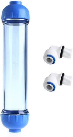 Наповнення корпусу фільтра для води, очищувач води T33 Shell Filter Tube Parts Kit Багаторазовий вбудований фільтр зворотного осмосу
