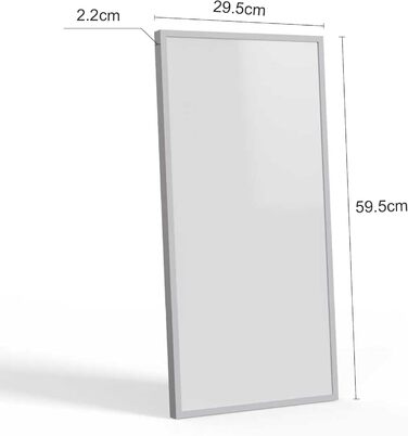 Інфрачервоний обігрівач 180 Вт, настінний інфрачервоний обігрівач до 120 градусів Цельсія для 2-5 м - досягає робочої температури за 1-3 хвилини - сертифікований TV 10-річна гарантія. 180 Вт