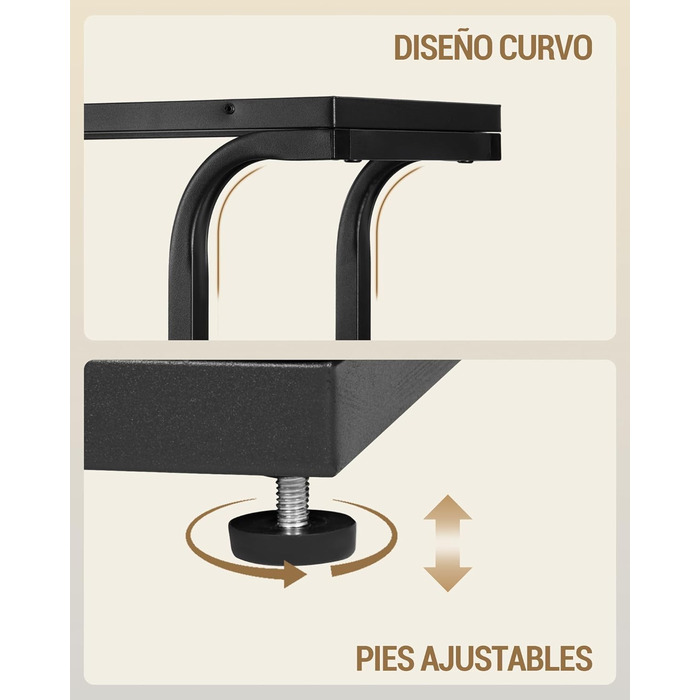 Книжкова полиця Hzuaneri, 3 колони, 6-ярусна книжкова шафа у формі дерева, 17 відкритих незалежних полиць, для домашнього офісу, спальні, вітальні, 24 x 156 x 180 см, вінтажний коричнево-чорний BC53201B