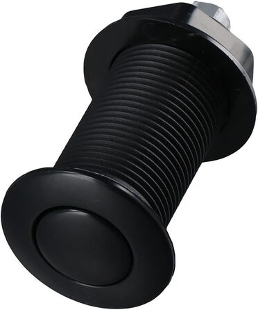 Повітряний вимикач для відведення сміття Довгий кнопковий подрібнювач в зборі Вбудований перемикач матовий чорний з повітряним шлангом