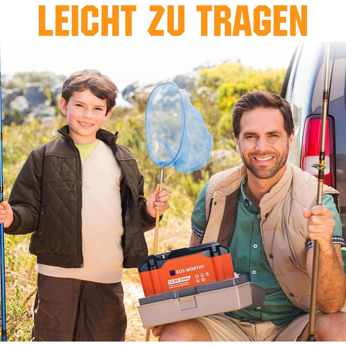 ЕКОЛОГІЧНО СТІЙКИЙ LiFePO4 акумулятор 12V 20Ah літій-іонний акумулятор з 3000-15000 глибоких циклів та захистом BMS для тролінгового двигуна, інвалідного візка, кемпінгу 12.8V 20AH на відкритому повітрі